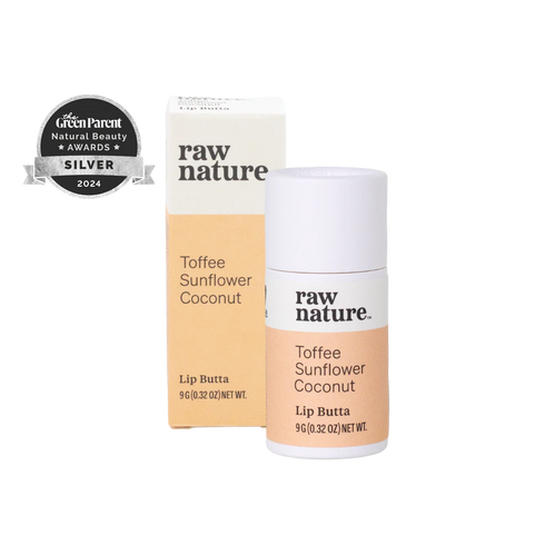 Raw Nature Lip Butta Toffee 9g-Raw Nature Limited-Matakana Pharmacy