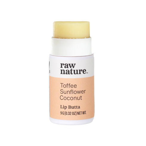 Raw Nature Lip Butta Toffee 9g-Raw Nature Limited-Matakana Pharmacy
