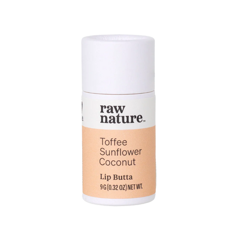 Raw Nature Lip Butta Toffee 9g-Raw Nature Limited-Matakana Pharmacy