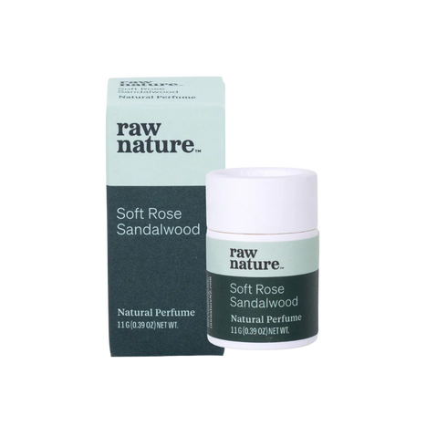 Raw Nature Soft Rose Sandalwood Perfume 11g-Raw Nature Limited-Matakana Pharmacy
