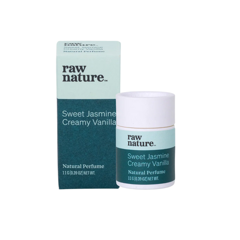 Raw Nature Sweet Jasmine Creamy Vanilla Perfume 11g-Raw Nature Limited-Matakana Pharmacy