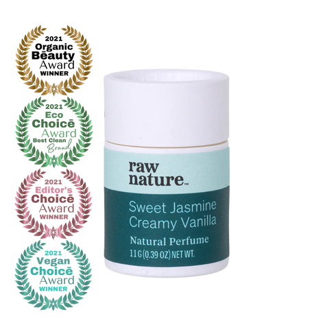 Raw Nature Sweet Jasmine Creamy Vanilla Perfume 11g-Raw Nature Limited-Matakana Pharmacy