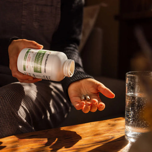 5 Defenders 200 Capsules-Real Mushrooms-Matakana Pharmacy
