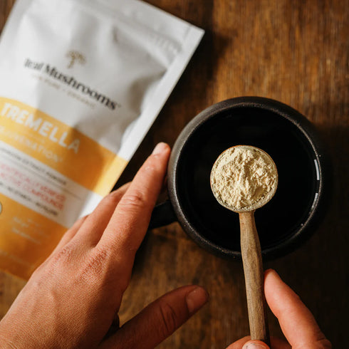 Tremella Extract Powder 60g-Real Mushrooms-Matakana Pharmacy