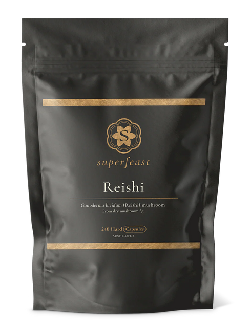 Reishi 240 Capsules | Superfeast