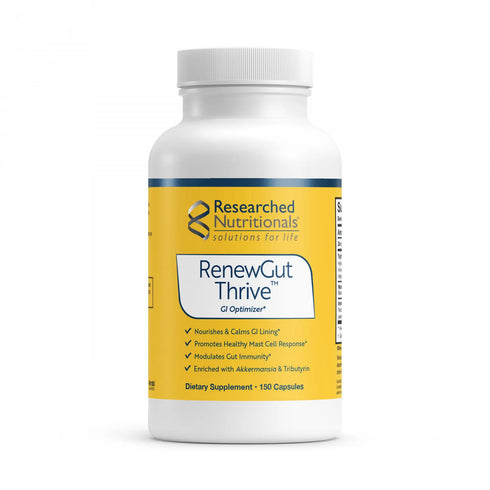 RenewGut Thrive 150 Capsules-Researched Nutritionals-Matakana Pharmacy