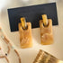 Earrings - Resin Veuve-Queen Of The Foxes-Matakana Pharmacy