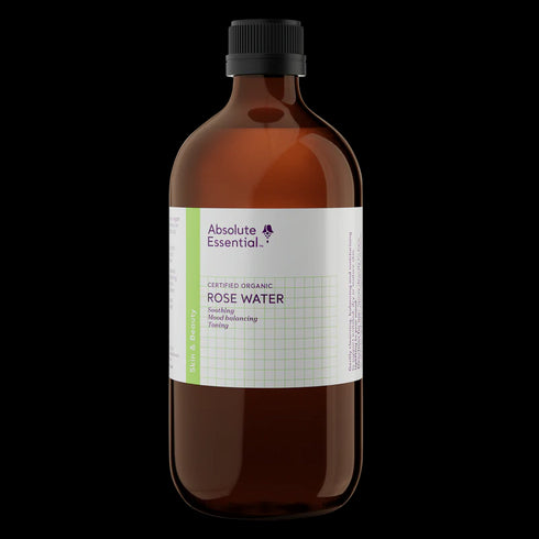 Rose Water Organic 500ml-Absolute Essential-Matakana Pharmacy