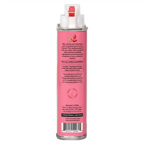 Rosehip Bath & Body Oil | Hydrating, Anti-Ageing & Scar Reducing-WOO | World Of Oils-Matakana Pharmacy