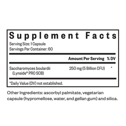 Saccharomyces Boulardii 60caps-Seeking Health-Matakana Pharmacy