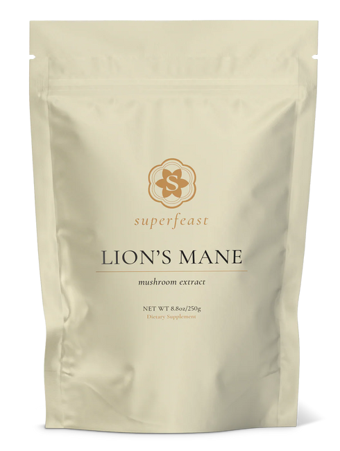 Lions Mane Powder 250g-SuperFeast-Matakana Pharmacy