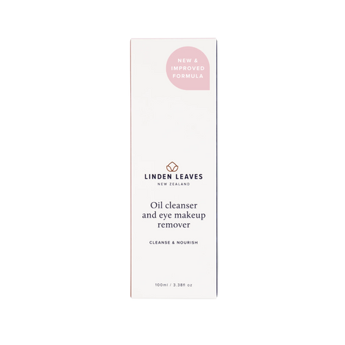 Oil Cleanser & Eye Makeup Remover 100ml-Linden Leaves-Matakana Pharmacy