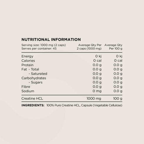 Switch Creatine HCL 240 Capsules-Switch Nutrition-Matakana Pharmacy