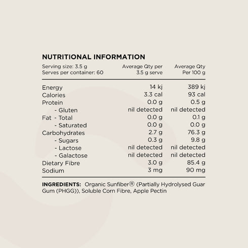 Switch Essentials Fibre+ 210g-Switch Nutrition-Matakana Pharmacy