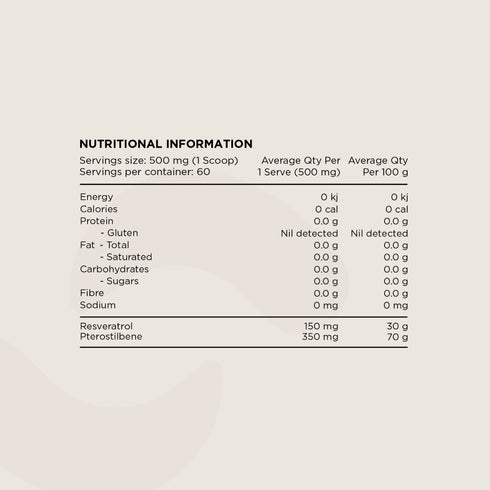 Switch Essentials Resveratrol+ Powder 30g-Switch Nutrition-Matakana Pharmacy