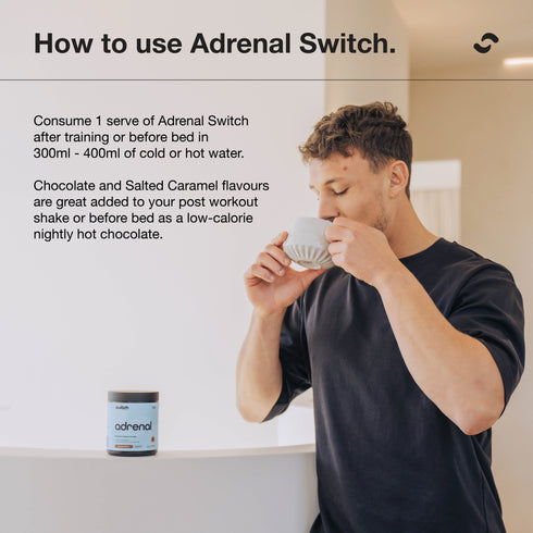 Switch Adrenal Magnesium 150g | Blackcurrant Apple-Switch Nutrition-Matakana Pharmacy