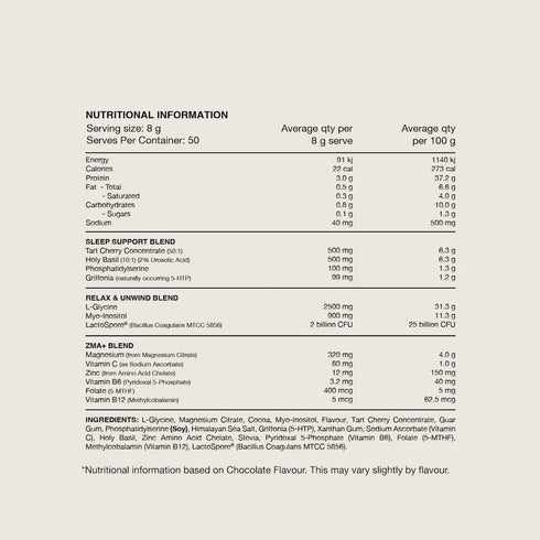 Switch Sleep 400g | Strawberry Pineapple-Switch Nutrition-Matakana Pharmacy