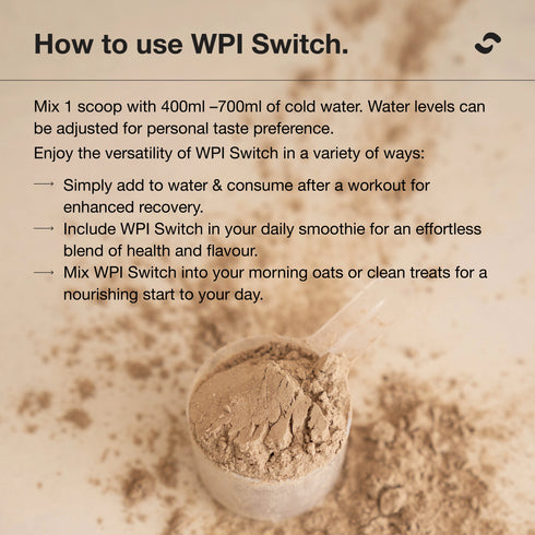 Switch WPI Whey Isolate Protein 900g | Vanilla Creme-Switch Nutrition-Matakana Pharmacy