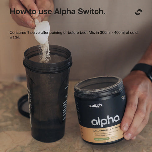 Switch Alpha 300g | Lime Cordial-Switch Nutrition-Matakana Pharmacy