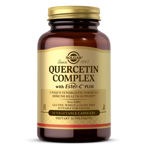 SOLGAR Quercetin with Ester C Plus 50 Caps-Matakana Pharmacy