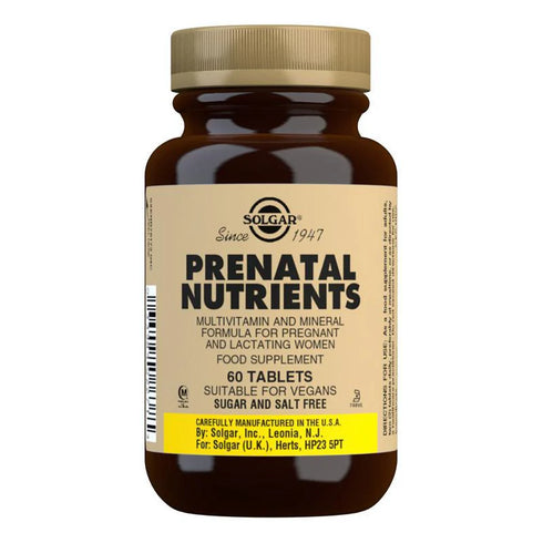 Image of SOLGAR Prenatal Nutrients 60 Tabs