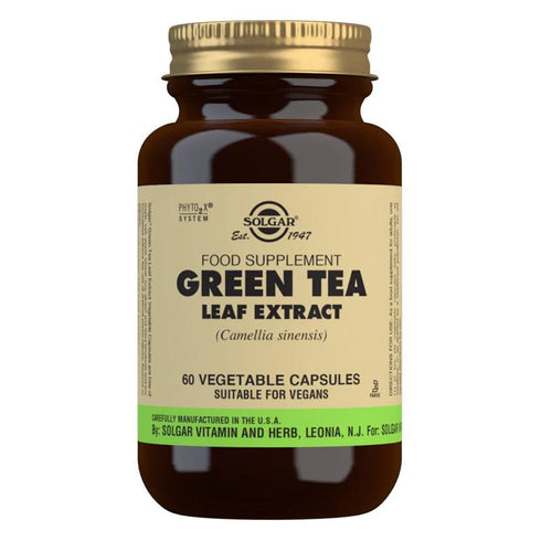 Image of SOLGAR Green Tea Leaf Extract 60 caps
