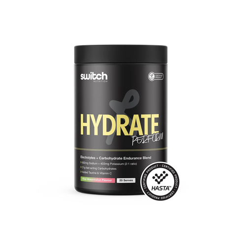 Switch HASTA Hydrate Perfrom Sugar Free | Kiwi Watermelon-Switch Nutrition-Matakana Pharmacy