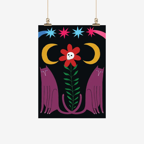 Tea Towel - Mystic Cats-By Studio Soph-Matakana Pharmacy
