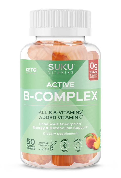 image of SUKU Active B-Complex 50 Gummies