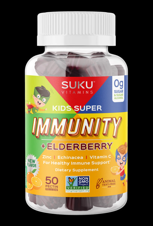 SUKU Kids Super Immunity 50gummies-Matakana Pharmacy