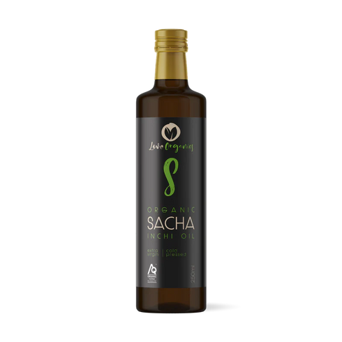 Image of Sacha Inchi Oil USDA Organic Omega-3 Extra Virgin 250ml