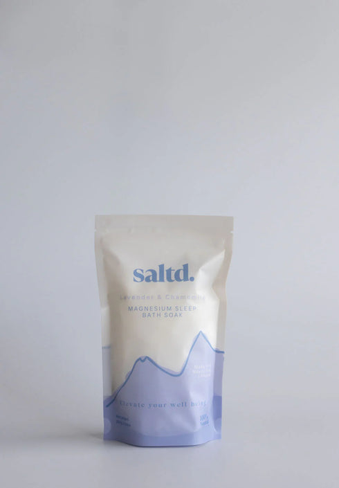 Magnesium Sleep Bath Soak 250g-Saltd.-Matakana Pharmacy