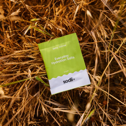 Salty Citrus Sachet 30s | Everyday Hydration Salts-Sodii-Matakana Pharmacy