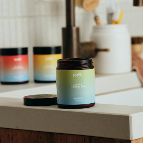 Salty Citrus Tub 30 Serves | Everyday Hydration Salts-Sodii-Matakana Pharmacy
