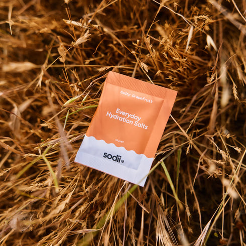 Salty Grapefruit Sachet 30s | Everyday Hydration Salts-Sodii-Matakana Pharmacy