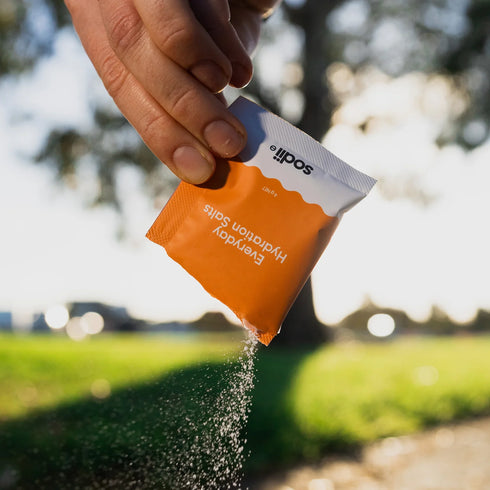 Salty Mandarin Sachet 30s | Everyday Hydration Salts-Sodii-Matakana Pharmacy