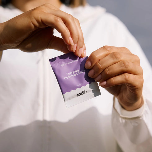 Salty Passionfruit Sachet 30s | Everyday Hydration Salts-Sodii-Matakana Pharmacy