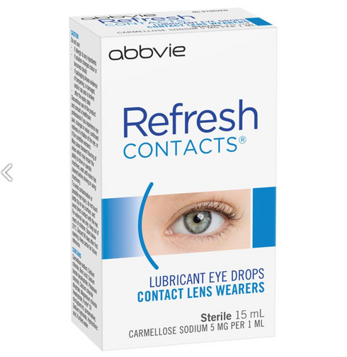 Refresh Contacts Eye Drops 15ML-Alcon-Matakana Pharmacy