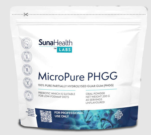 MicroPure PHGG 200g-SunaHealth Labs-Matakana Pharmacy