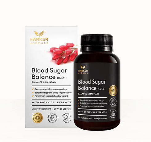 Blood Sugar Balance 90 Capsules-Harker Herbals-Matakana Pharmacy