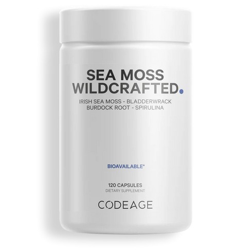 Sea Moss Wildcrafted 120 Capsules-CODEAGE-Matakana Pharmacy
