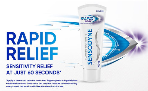 Sensodyne Rapid Relief Toothpaste 100g-Haleon-Matakana Pharmacy
