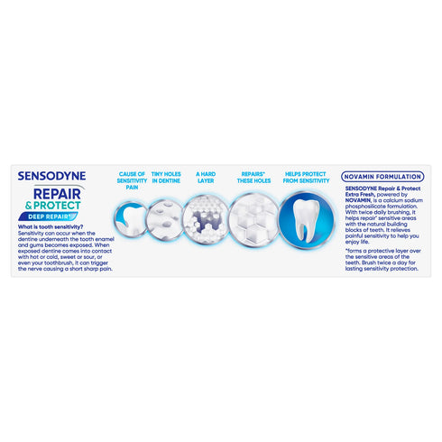 Sensodyne Repair & Protect Extra Fresh Toothpaste 100g-Haleon-Matakana Pharmacy