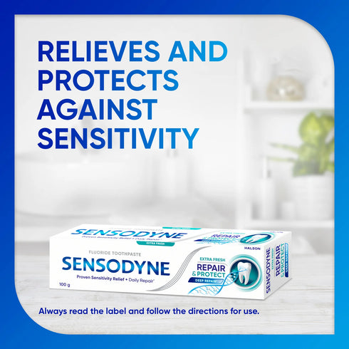 Sensodyne Repair & Protect Extra Fresh Toothpaste 100g-Haleon-Matakana Pharmacy