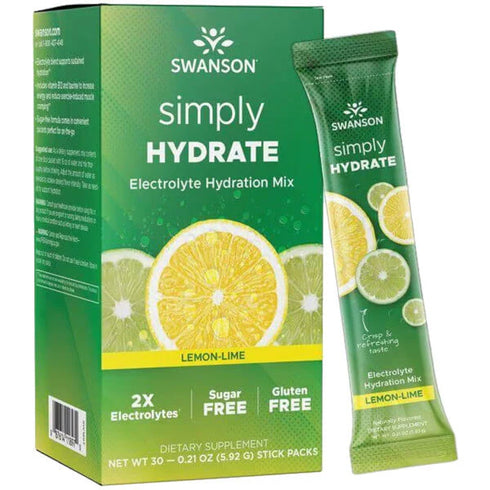 Image of Simply Hydrate Electrolyte Hydration Mix - Lemon-Lime