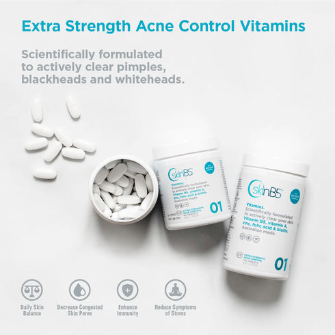 SkinB5 Extra Str Acne Support 120-Matakana Pharmacy