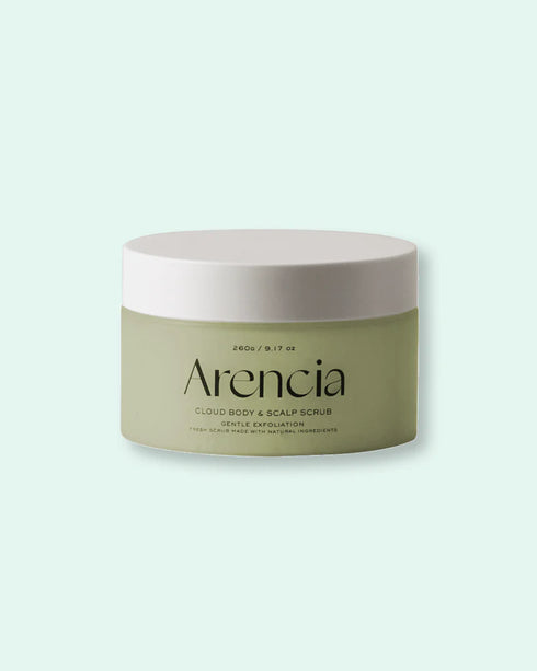 Fresh Cloud Body & Scalp Scrub Geranium & Primrose 260g-Arencia-Matakana Pharmacy