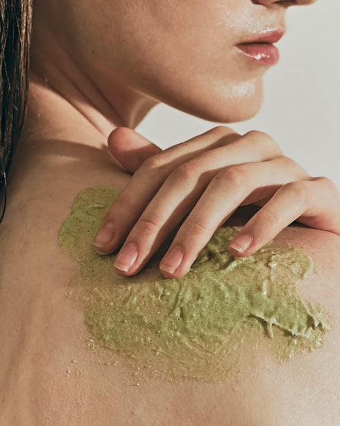 Fresh Cloud Body & Scalp Scrub Geranium & Primrose 260g-Arencia-Matakana Pharmacy