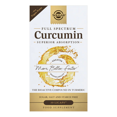 Image of SOLGAR Full Spectrum Curcumin 30 caps