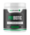 Image of the black and white bottle of prebiotic powder elderberry flavour by Biosphere